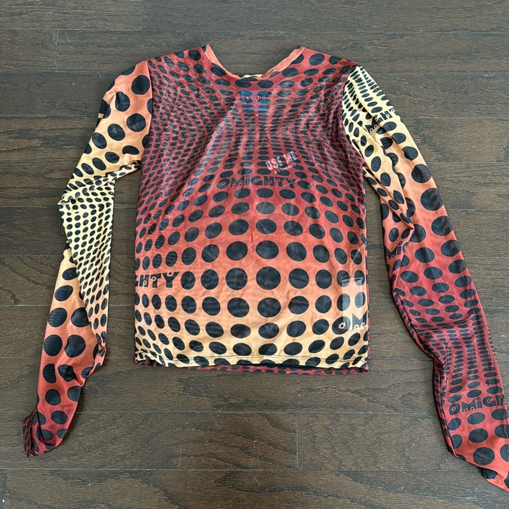 Omighty multicolored long sleeve top